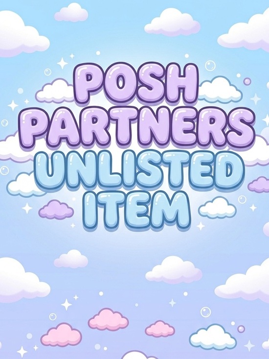 Other - Whitsfitss posh partners 4/18 unlisted item, pls bid responsibly! 🩵🫶🏻